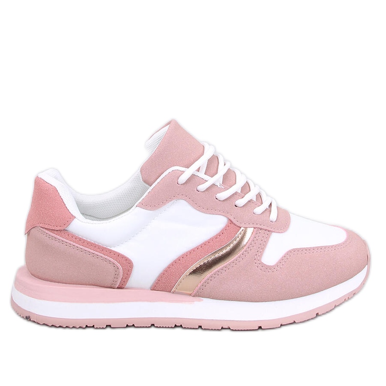 Scarpe da ginnastica Carthy Pink da donna bianca