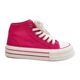 Sneakers Platform da Donna Fucsia Aineri rosa