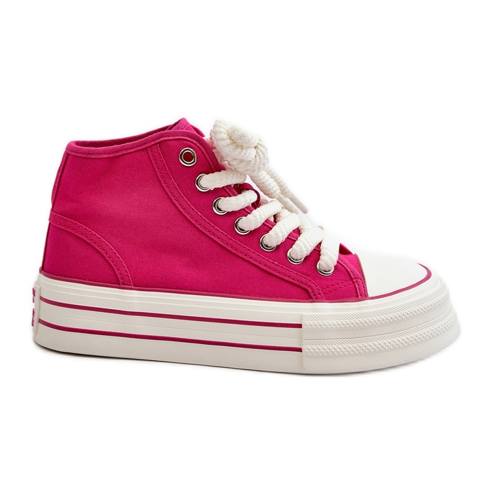 Sneakers Platform da Donna Fucsia Aineri rosa