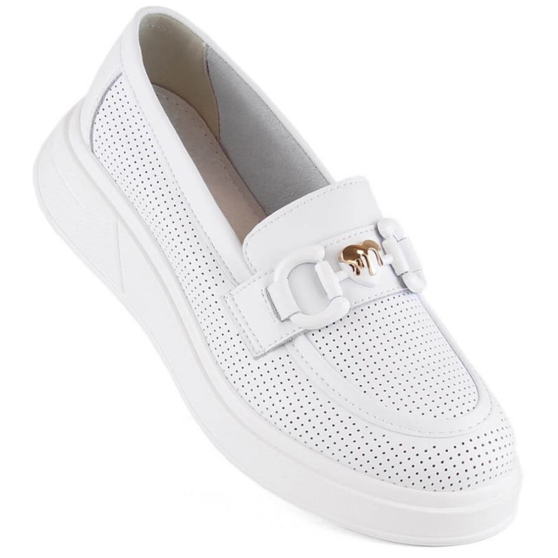 S.Barski Scarpe S. Barski sulla piattaforma W LR720 OLI251B bianca