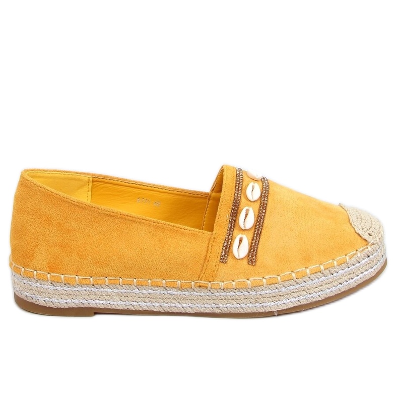 Espadrillas conchiglia giallo oceano