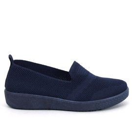Scarpe da ginnastica a calzino Combe blu scuro