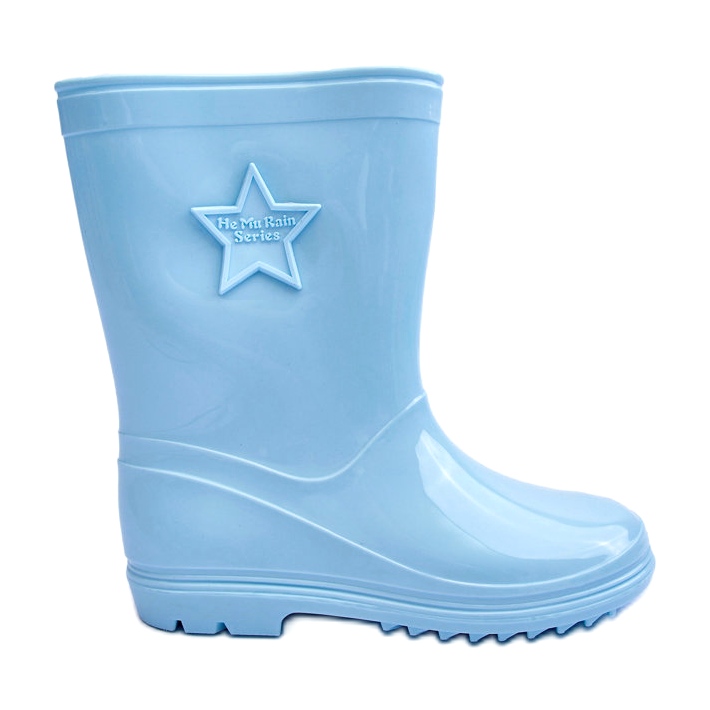 Galoschi di gomma per bambini azzurri blu