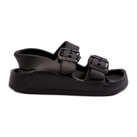 Infradito leggere da bambino con fibbie Big Star NN374536 Nero