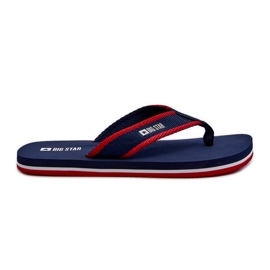 Infradito da uomo Big Star NN174623 Blu navy