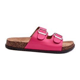 Infradito Da Donna Con Fibbie Fucsia Oliena rosa
