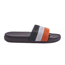 Infradito classiche da uomo con cinturini Grigio Sylri