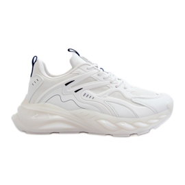 Scarpe da ginnastica da uomo sistema HI-POLY Big Star scarpe sportive NN174383 bianche bianca