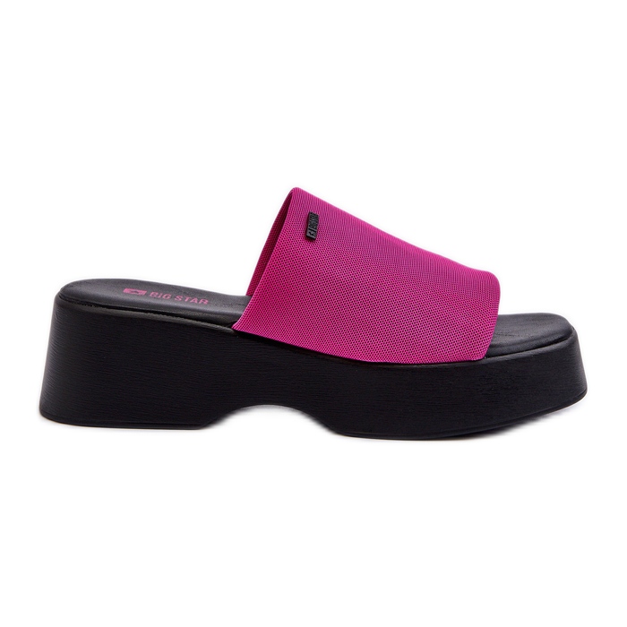 Infradito da donna Big Star NN274026 Fucsia rosa