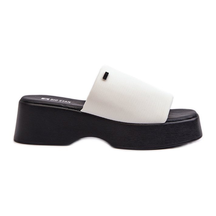 Infradito da donna Big Star NN274022 Bianco bianca