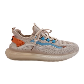 Scarpe sportive da uomo Sistema HI-POLY Big Star NN174452 Beige