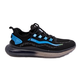 Scarpe sportive da uomo sistema HI-POLY Big Star NN174450 nere nero