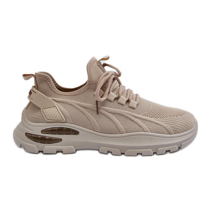 Scarpe da ginnastica da uomo Big Star con sistema HI-POLY NN174469 Beige