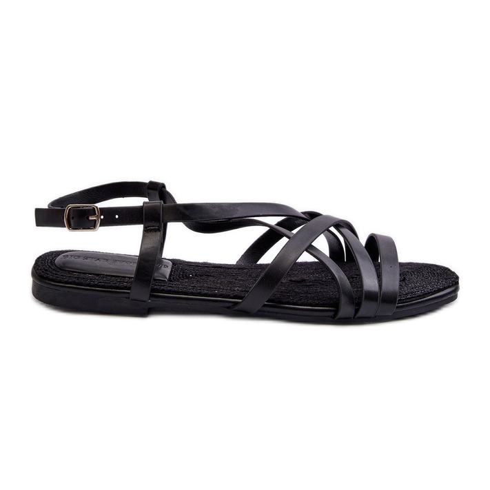 Sandali piatti da donna Big Star NN274011 Neri nero