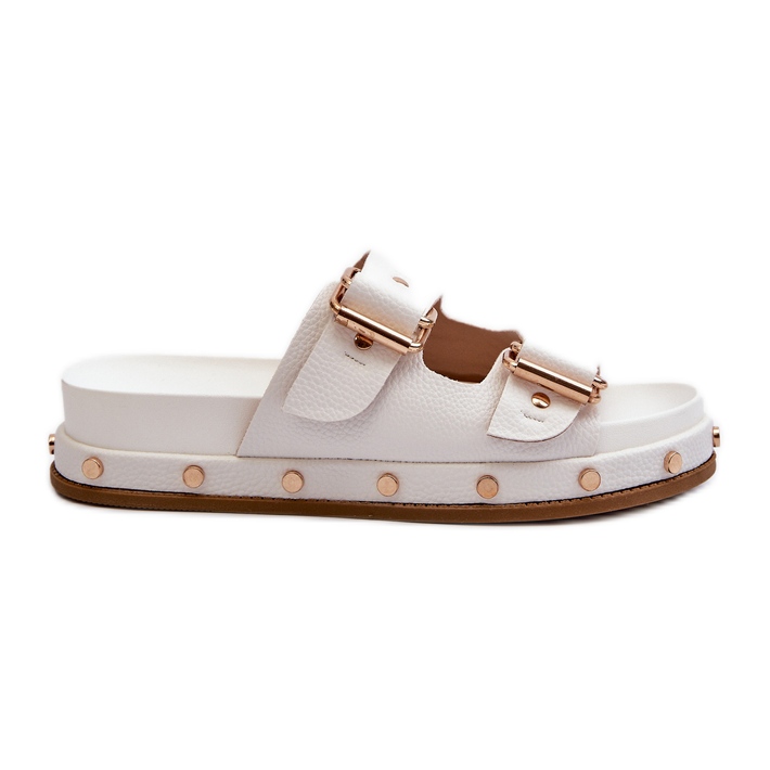 Infradito da donna sulla piattaforma Big Star NN274081 Bianco bianca
