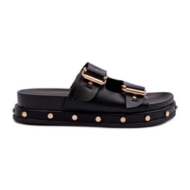 Infradito con plateau da donna Big Star NN27402 nere nero