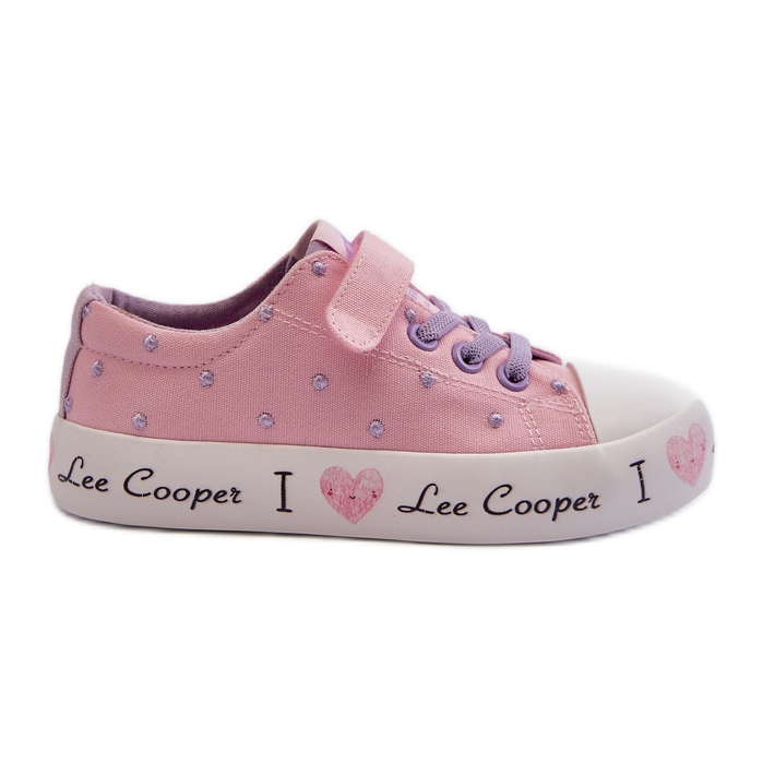 Scarpe da ginnastica da bambina Lee Cooper LCW-24-02-2160 Rosa
