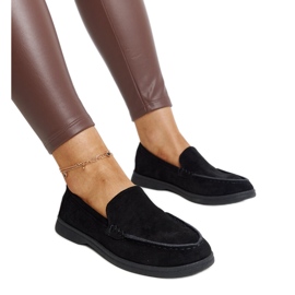 Scarpe Rumay in camoscio nero