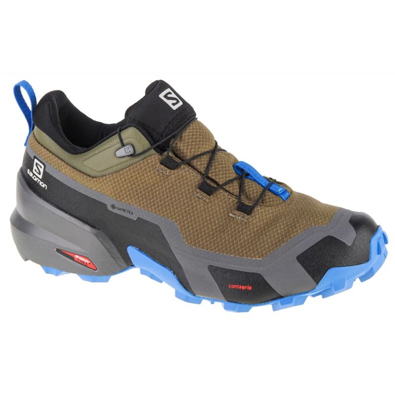 Scarpe Salomon Cross Hike Gtx M 416267 verde