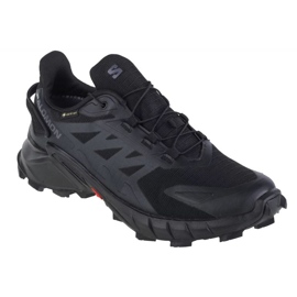 Scarpe da corsa Salomon Supercross 4 Gtx W 417339 nero
