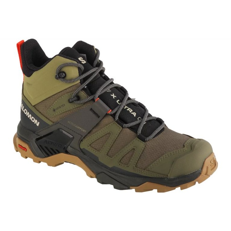 Scarpe Salomon X Ultra 4 Mid Gtx M 417398 verde