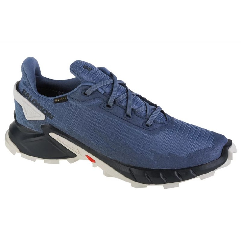 Scarpe da corsa Salomon Alphacross 4 Gtx M 471168 blu