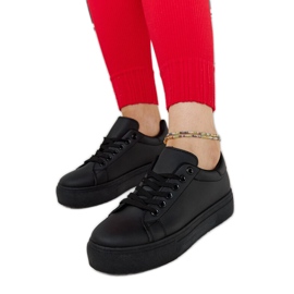 Sneakers nere con suola spessa Ruta nero