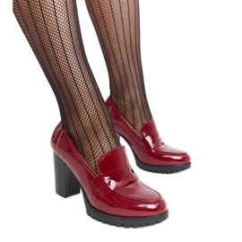 Décolleté in vernice rossa con tacco alto Licoletta rosso