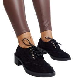 Scarpe col tacco Tigard in camoscio nero
