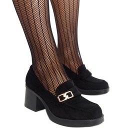 Décolleté nere Aludra con tacco alto nero