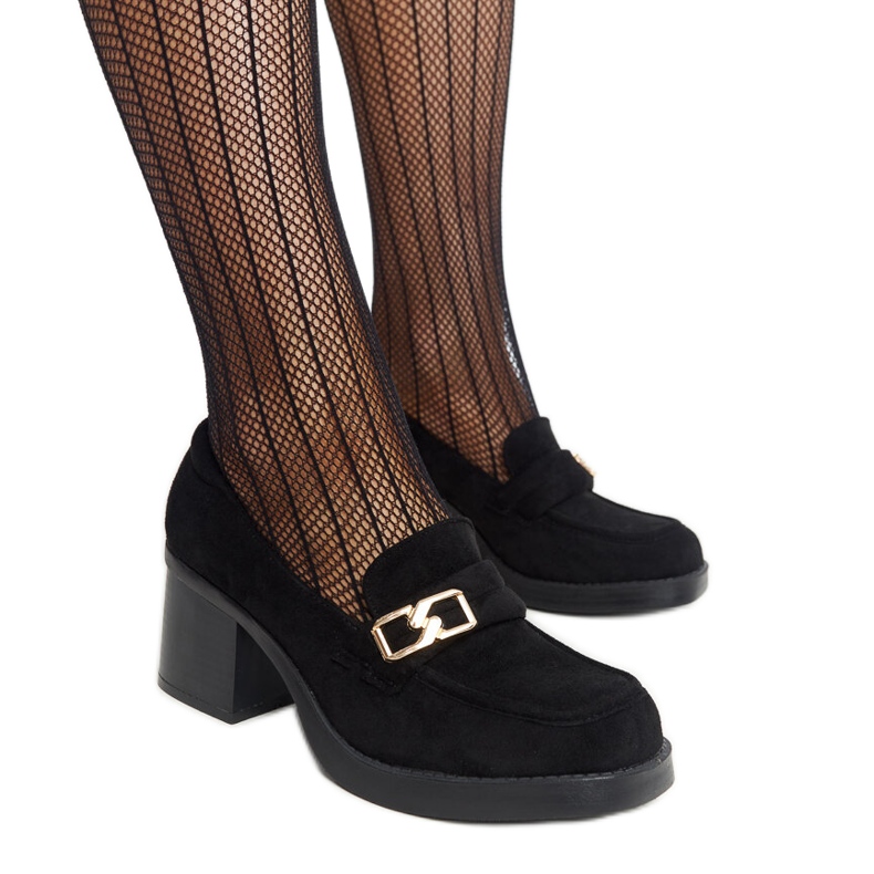 Décolleté nere Aludra con tacco alto nero