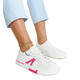 Sneakers bianche con colore Zorica bianca