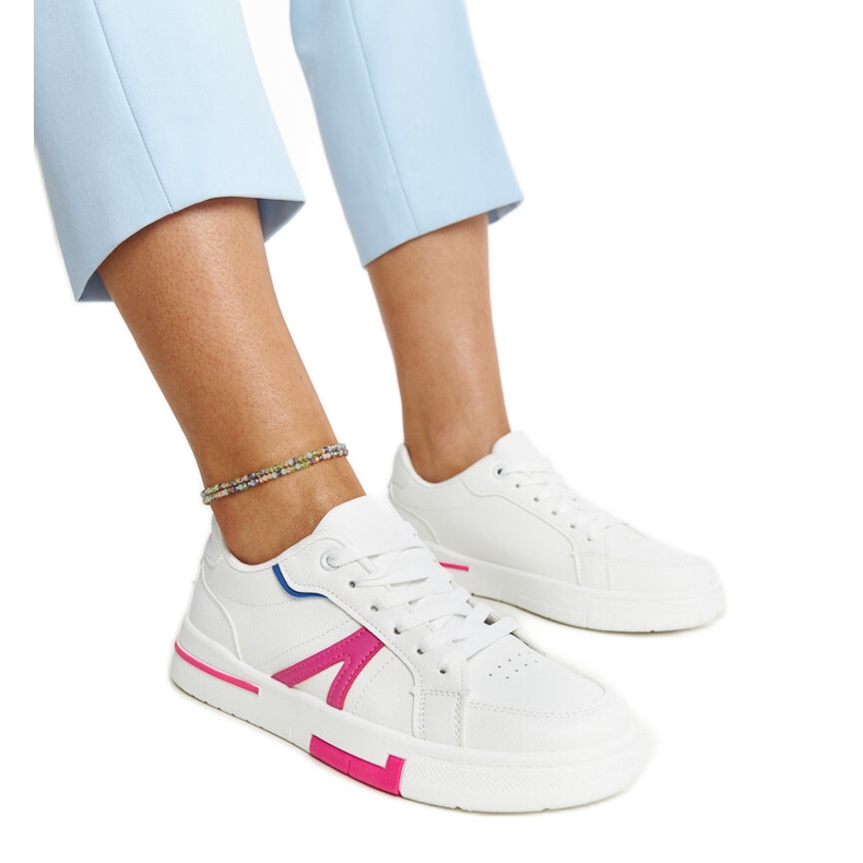 Sneakers bianche con colore Zorica bianca