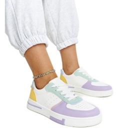 Sneakers con plateau Branka multicolore