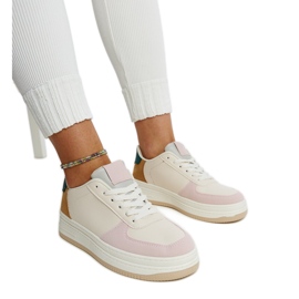 Sneakers multicolori sulla piattaforma Cvita multicolore