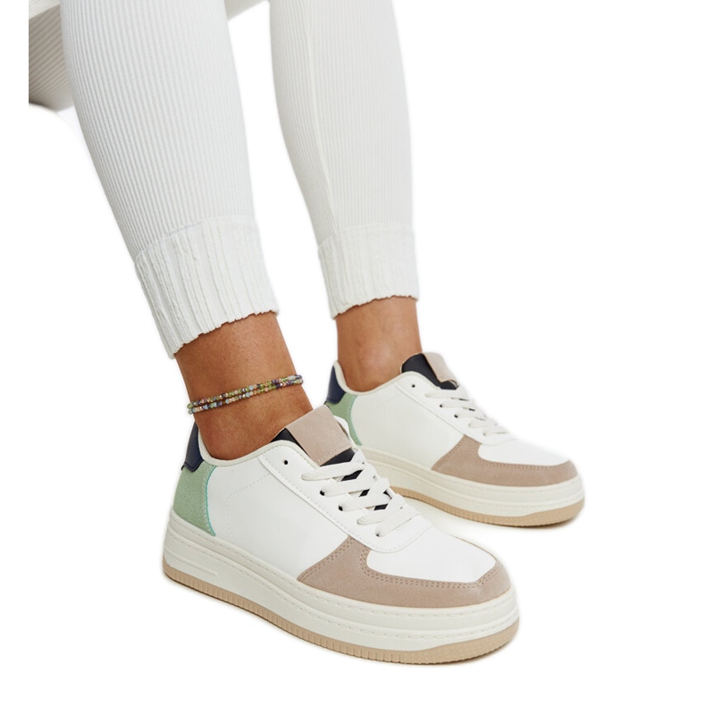 Sneakers multicolori sulla piattaforma Cvita multicolore