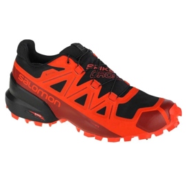 Scarpe da corsa Salomon Spikecross 5 Gtx 408082 rosso