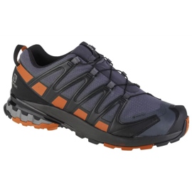 Scarpe da corsa Salomon Xa Pro 3D v8 Gtx Wide M 410428 grigio