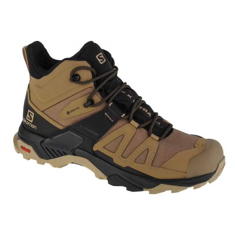Scarpe Salomon X Ultra 4 Mid Gtx 412941 marrone
