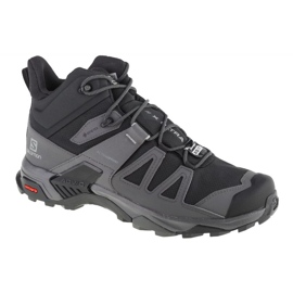 Scarpe Salomon X Ultra 4 Mid Wide Gtx 412946 nero