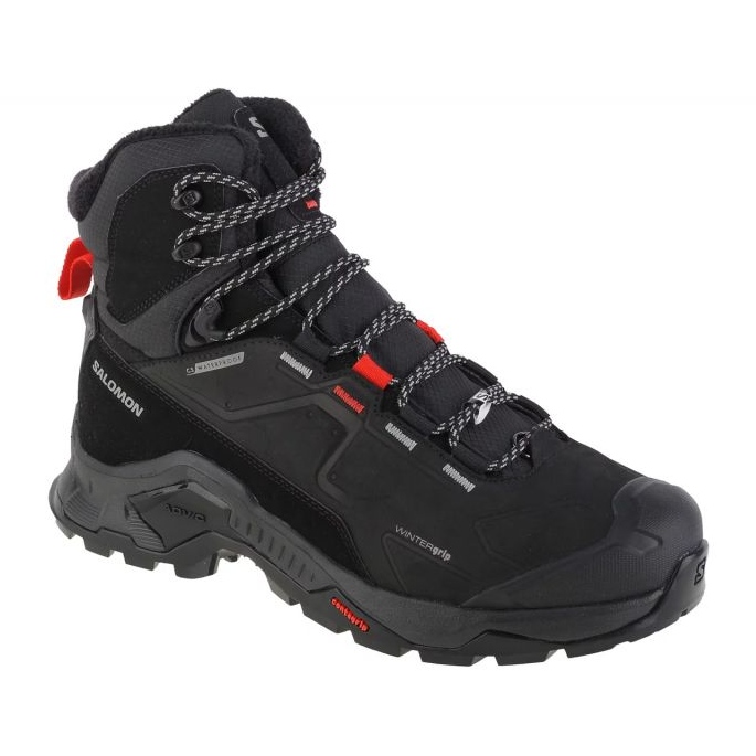 Scarpe Salomon Quest Winter Ts Cswp 413666 nero