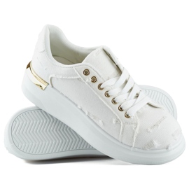 Scarpe sportive da donna alla moda, scarpe sportive beige alla moda per la primavera