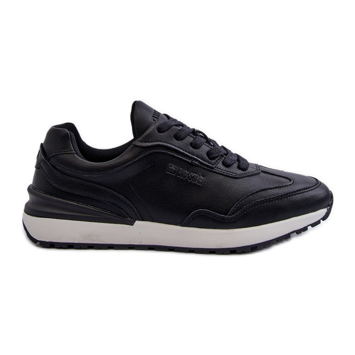 Sneakers da Uomo in Pelle Big Star NN174287 Nere nero