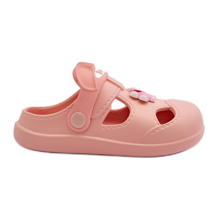 Ciabatte per bambini in schiuma con decoro opleia rosa