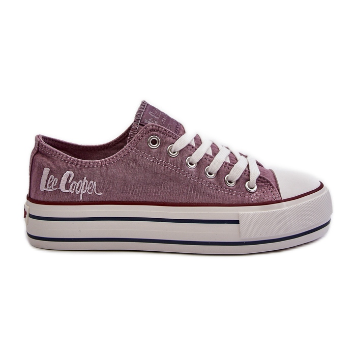 Sneakers Da Donna Con Suola Spessa Lee Cooper LCW-24-31-2219 Viola