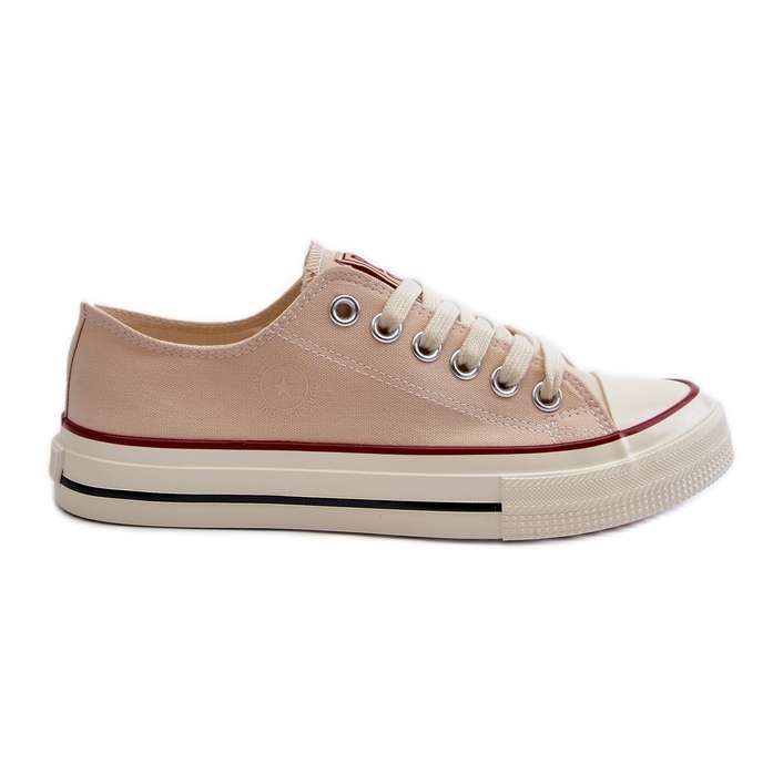 Sneakers Basse da Donna Big Star NN274272 Beige