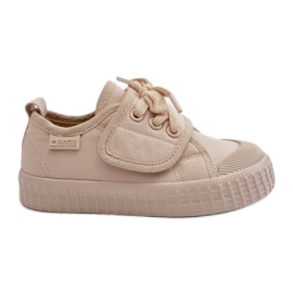 Sneakers da bambino HI-POLY System Big Star NN374017 Beige