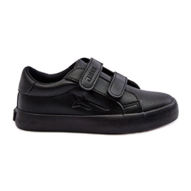 Scarpe da ginnastica con velcro per bambini Big Star NN374006 Nere nero