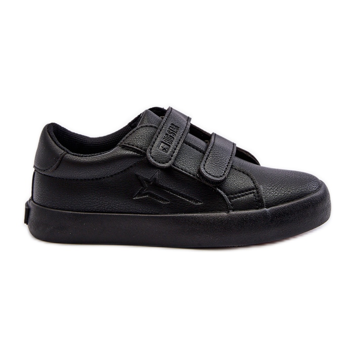 Scarpe da ginnastica con velcro per bambini Big Star NN374006 Nere nero