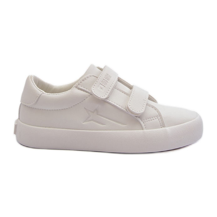 Scarpe da ginnastica con velcro per bambini Big Star NN374007 Bianco bianca
